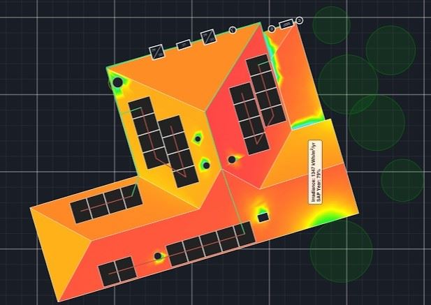 Aurora solar layout